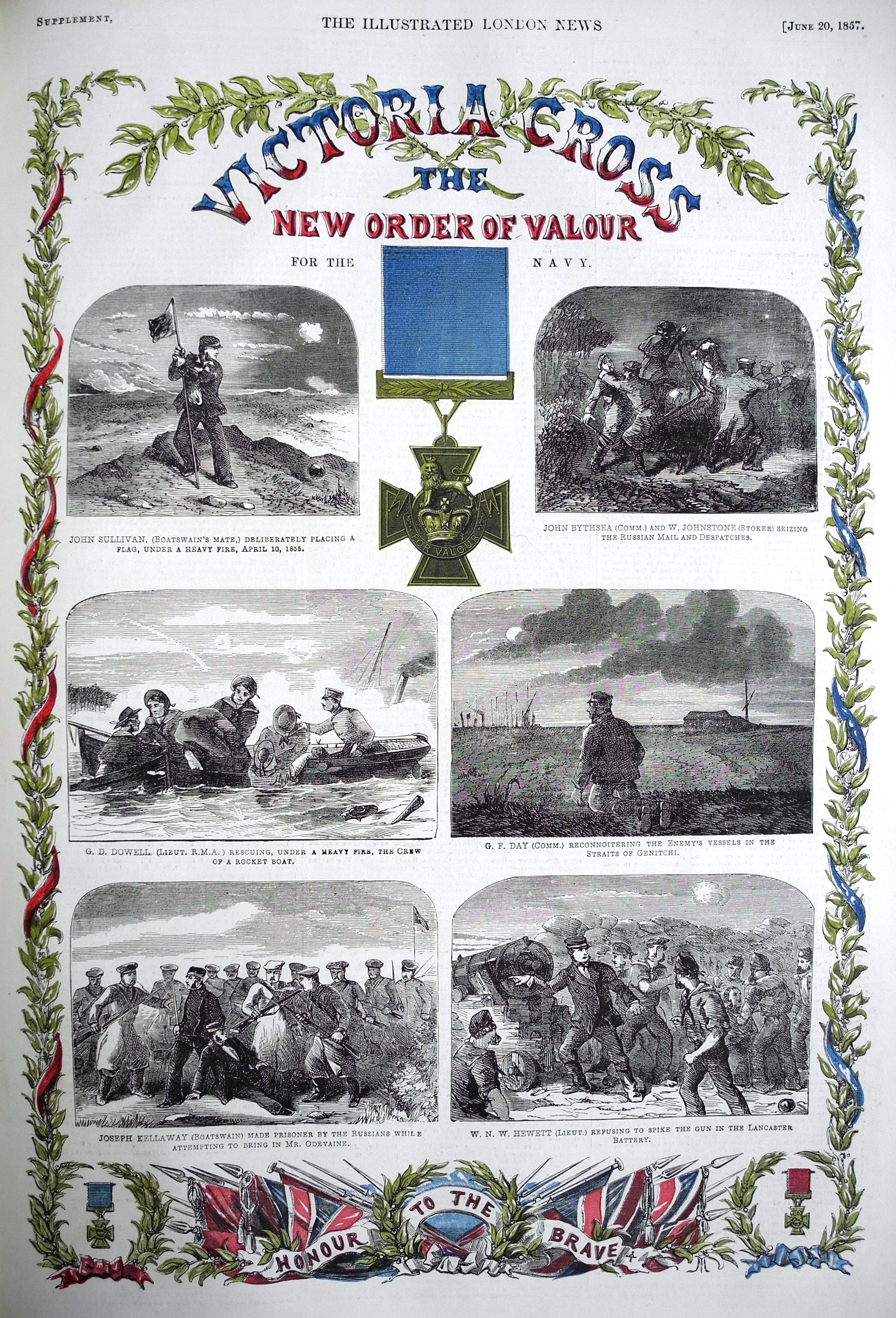 vic cross navy
